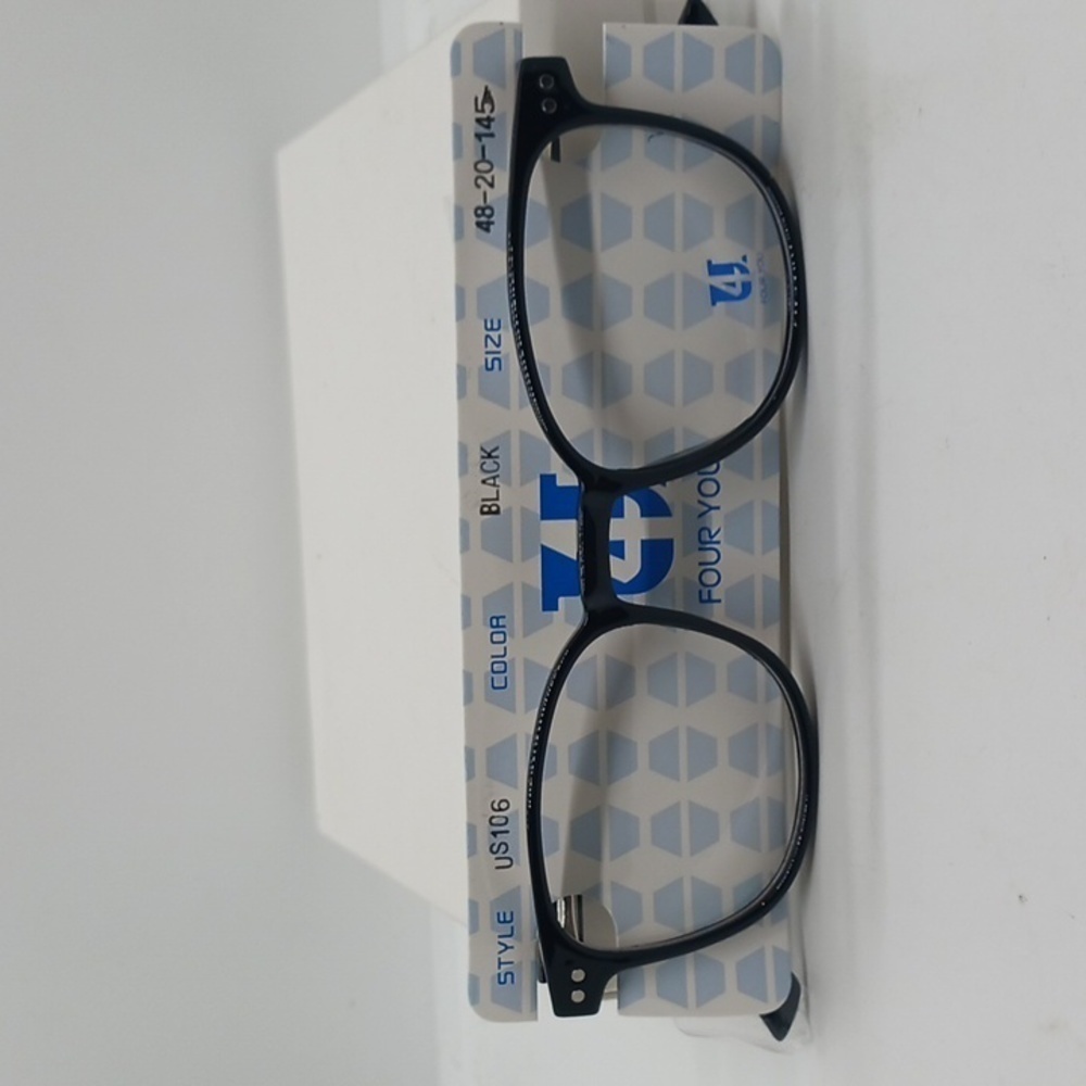 NWT RX-ABLE FOR YOU BLACK US106 EYEGLASS FRAMES
